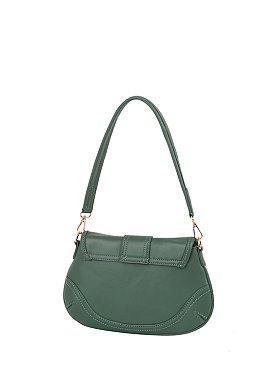 Fashion Buckle Flap Shoulder Bag