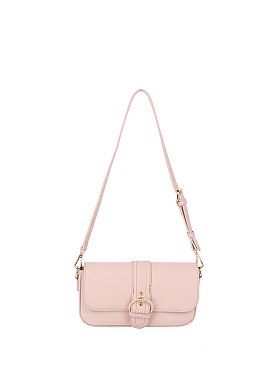 Buckle Flap Shoulder Bag