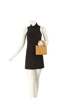 Woven Top Handle Satchel