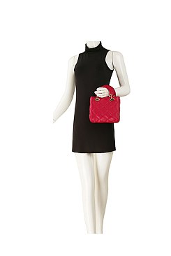 Quilted Top Handle Satchel