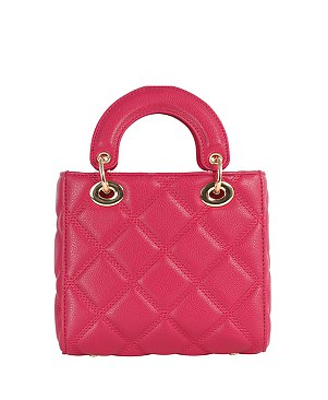 Quilted Top Handle Satchel