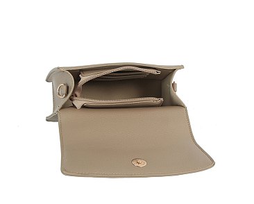 Ruched Top Handle Satchel