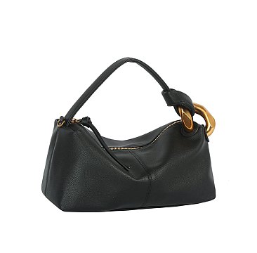 Knot Handle Shoulder Bag
