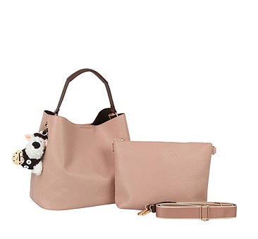 Bag Charm Guitar Strap 2-in-1 Shoulder Bag Hobo