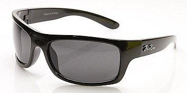 Pack of 12 Jolie Rose Shield Statement Sunglasses