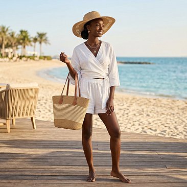 wholesale straw bag and hat