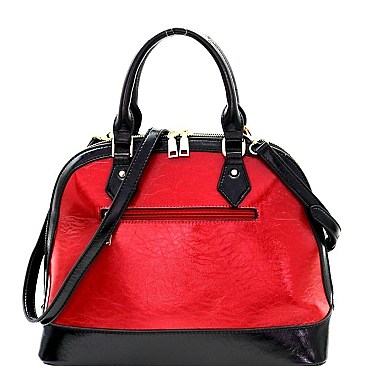 Bee Charm Patent 2 in 1 Twin Dome Satchel SET MH-MP7262
