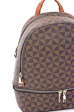 2 IN 1 MONOGRAM BACKPACK WALLET SET