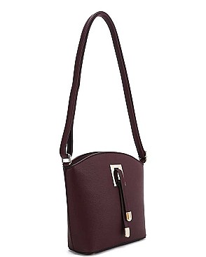STYLISH STRING DESIGN CROSSBODY BAG