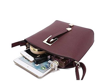 STYLISH STRING DESIGN CROSSBODY BAG