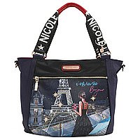 3 IN 1 CROC-OSTRICH SCARFED SATCHEL SET