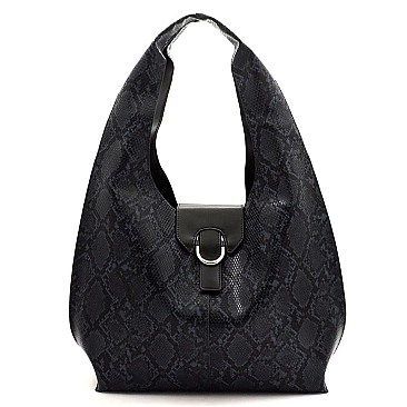 Python Snake Skin 2-in-1 Shoulder Bag