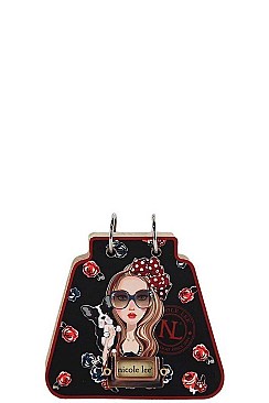 NICOLE LEE MINI NINA PRINT NOTEPAD