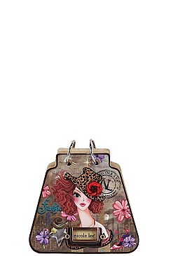 NICOLE LEE MINI NINA PRINT NOTEPAD