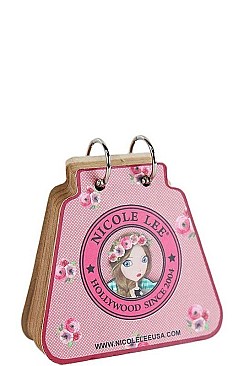 NICOLE LEE MINI NINA PRINT NOTEPAD