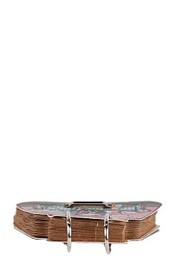 NICOLE LEE MINI NINA PRINT NOTEPAD