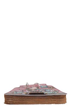 NICOLE LEE MINI NINA PRINT NOTEPAD
