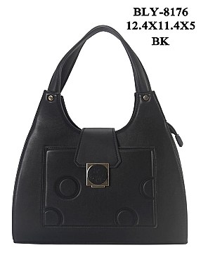 MAGNETIC-LOCK MULTI-COMPARTMENT SATCHEL