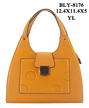 MAGNETIC-LOCK MULTI-COMPARTMENT SATCHEL