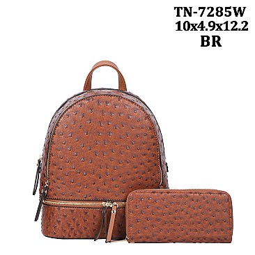 OSTRICH BACKPACK