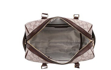 2-in-1 Oval Print Duffle Boston Bag with Wallet Set