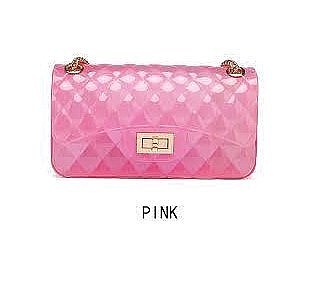 Translucent Embossed Jelly Shoulder Bag