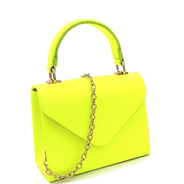 2Way Mini Retro Box Flap Cross Body Bag