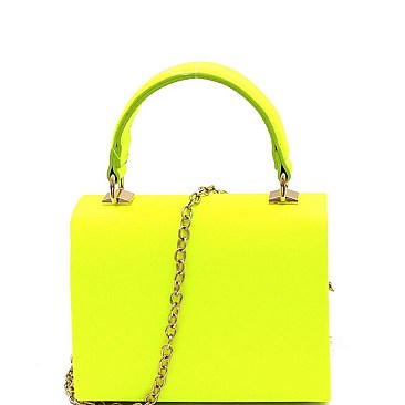 2Way Mini Retro Box Flap Cross Body Bag