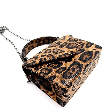Mini Retro Box Flap Satchel Cross Body