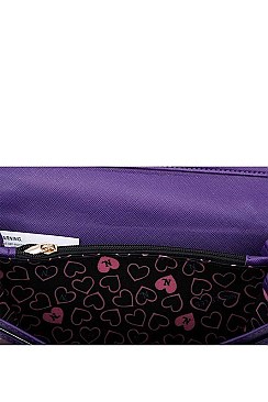 NICOLE LEE LONG EXCLUSIVE PRINT WALLET CLUTCH