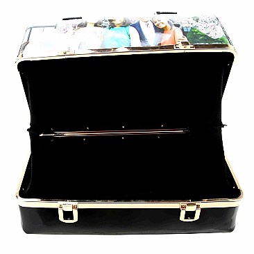 Obama Purse, Print Bottom Compartment Satchel Wallet SET Multi MH-PW0071W