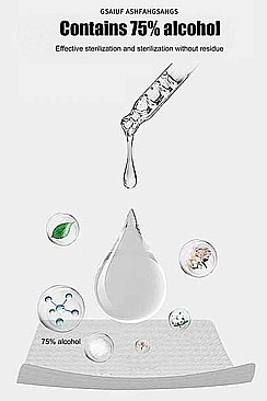 DISPOSABLE DISINFECTION CLEANING WIPES
