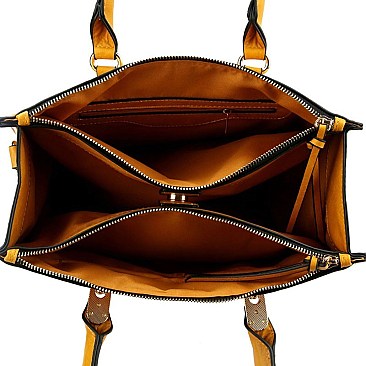 Multi Compartment Classy 2 in 1 SET with Clutch MH-QF0003