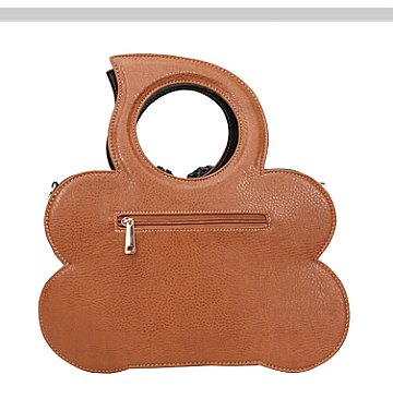 Retro FLOWER Shaped Crossbody Satchel Bag