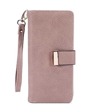 FASHION PLAIN LEATHER STYLE WALLET