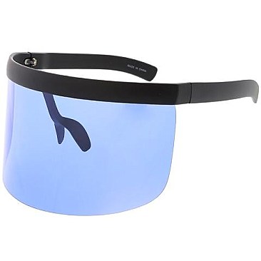 Pack of 12 Iconic Protective Goggle Style Face Glasses
