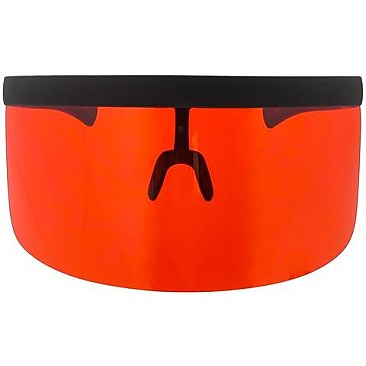 Pack of 12 Iconic Protective Goggle Style Face Glasses