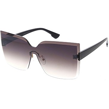 Pack of 12 Summer Colors Cat eye Shield Sunglasses