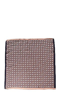 SQUARE PRINTED SILKY BANDANA