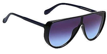 PACK OF 12 SEVENTH AVENUE ONE PIECE LENS POLYMER DESIGN SUNGLASSES