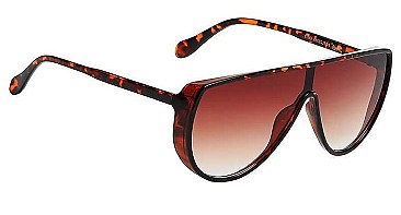 PACK OF 12 SEVENTH AVENUE ONE PIECE LENS POLYMER DESIGN SUNGLASSES