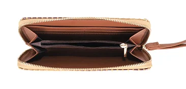 2-in-1 Two Tone Design Satchel - Tote Set + Wallet