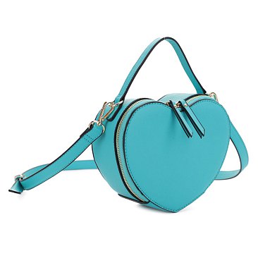 heart shape crossbody