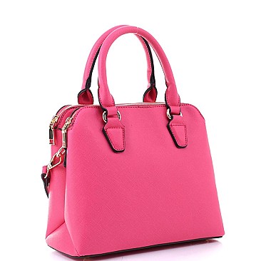 2-Way Medium Double-Compartment Satchel