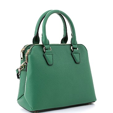 2-Way Medium Double-Compartment Satchel