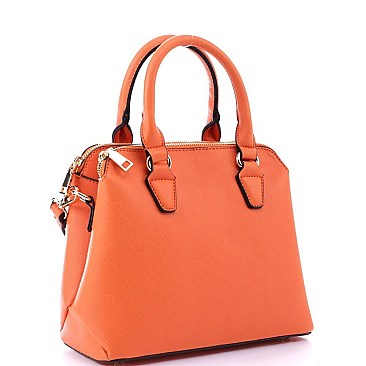 2-Way Medium Double-Compartment Satchel