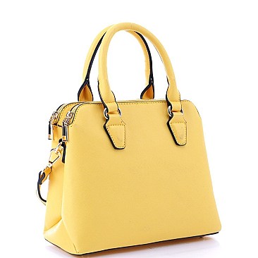 2-Way Medium Double-Compartment Satchel