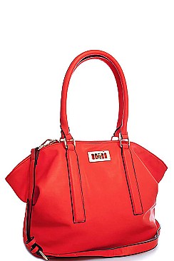 CHIC FASHION LOOSE FIT SATCHEL BAG WITH LONG STRAP