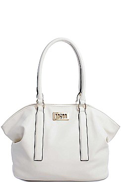 CHIC FASHION LOOSE FIT SATCHEL BAG WITH LONG STRAP