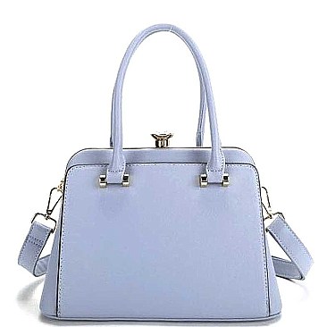 ELEGANT SMOOTH CRYSTAL TOTE BAG